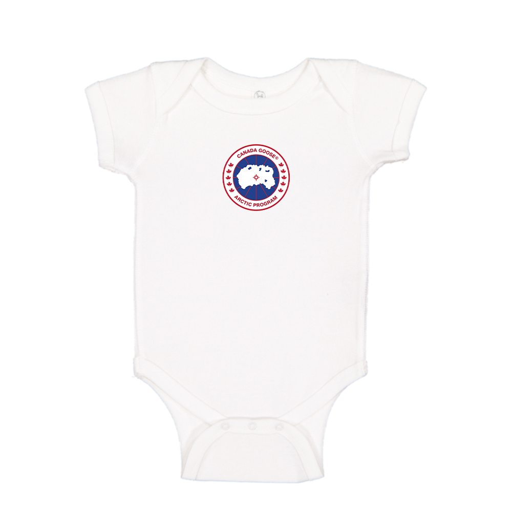 Canada Goose Logo Baby Romper Onesie