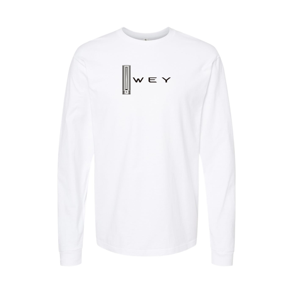 Men's WEY Logo Long Sleeve T-Shirt