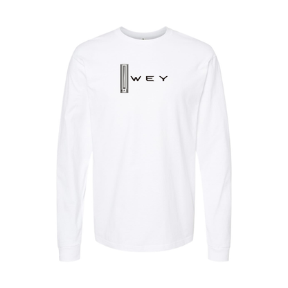 Men's WEY Logo Long Sleeve T-Shirt