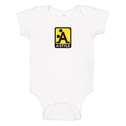A Style Logo Baby Onesie Romper