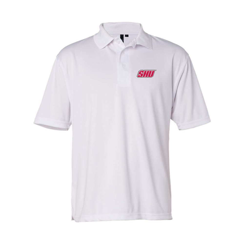 Men's Sacred Heart Pioneers Logo Sierra Pacific Moisture Free Mesh Polo