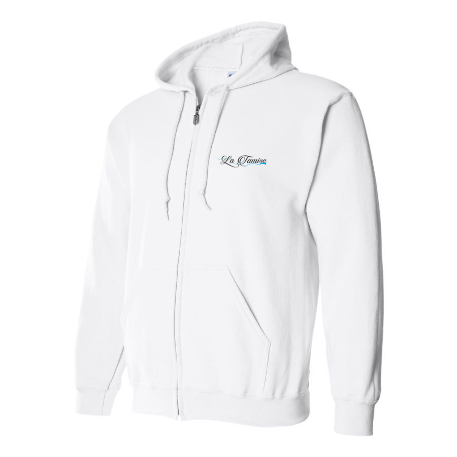 Men's  La Tamise Logo   Zipper Hoodie