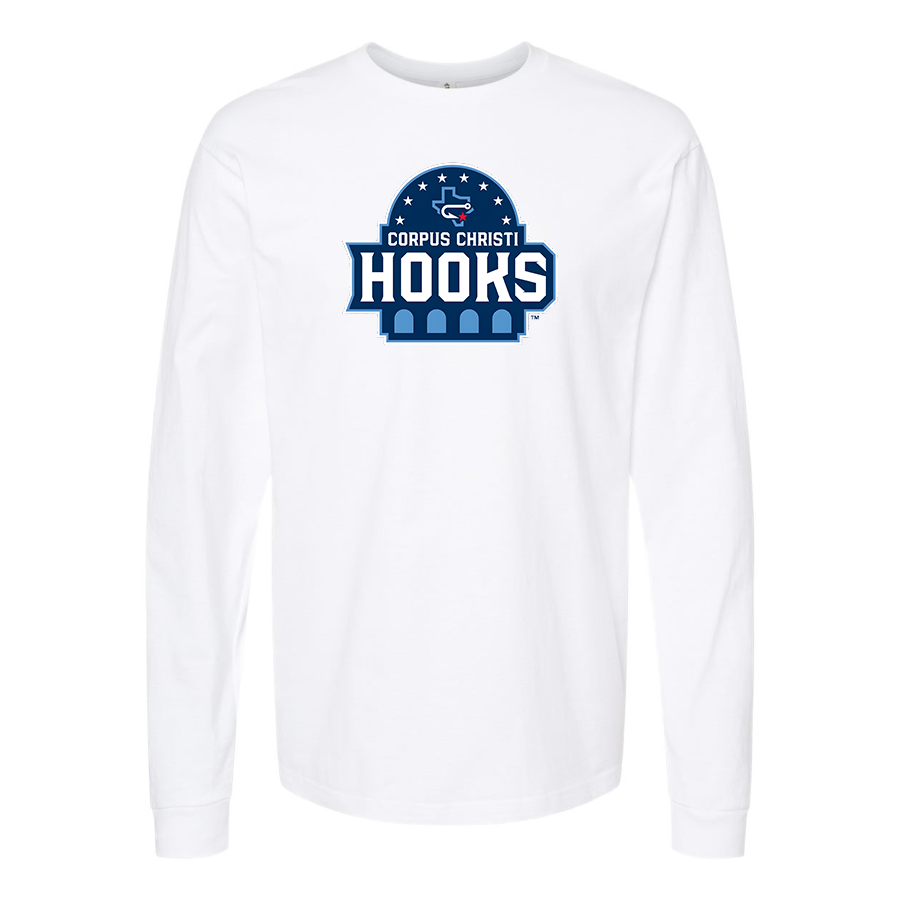 Youth Corpus Christi Hooks Logo Long sleeves
