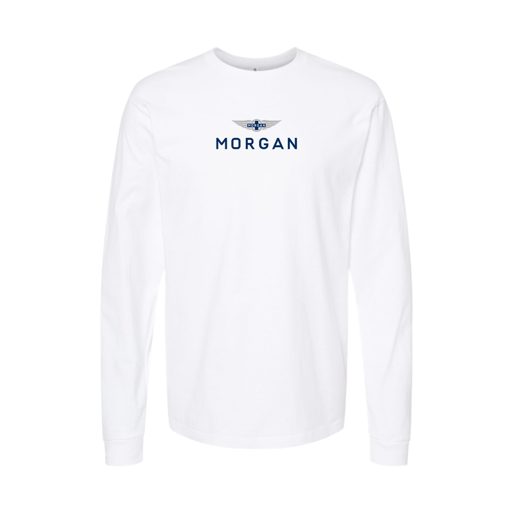 Youth Morgan Logo Cotton Long Sleeve T-Shirt