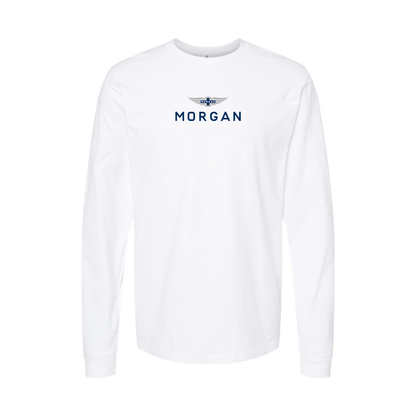 Youth Morgan Logo Cotton Long Sleeve T-Shirt