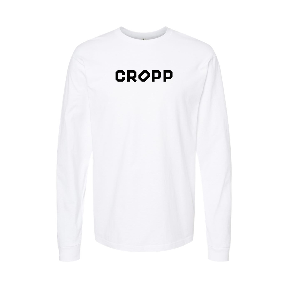 Youth Cropp Logo Cotton Long Sleeve T-Shirt