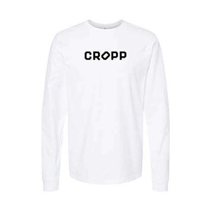 Youth Cropp Logo Cotton Long Sleeve T-Shirt