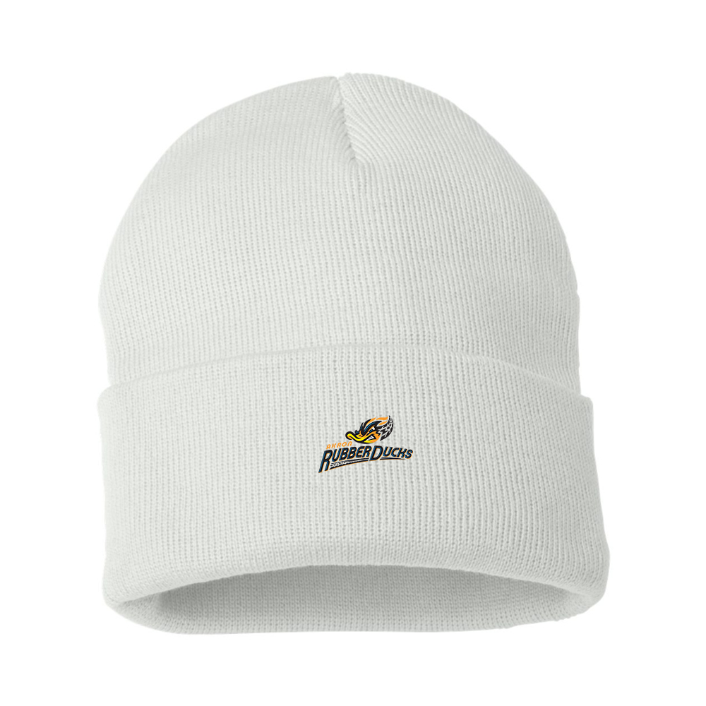 Akron RubberDucks Logo Beanie Hat