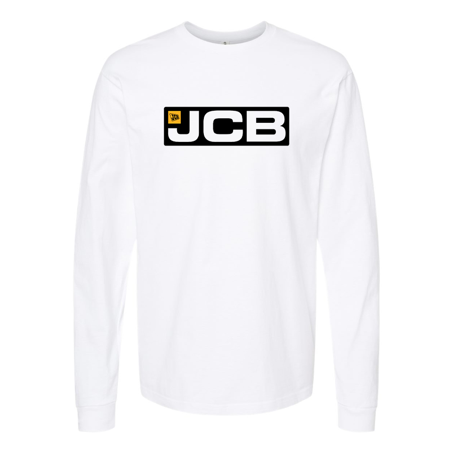 Men's JCB Logo Cotton Long Sleeve T-Shirt