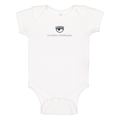 Chiara Ferragni Collection Logo Baby Onesie Romper