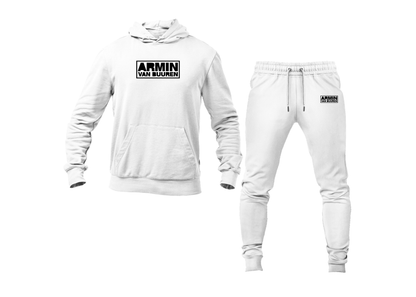 Men's Armin Van Buuren Logo Hoodie Joggers Set