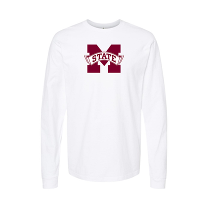 Men's Mississippi State Bulldogs Logo Long Sleeve T-Shirt