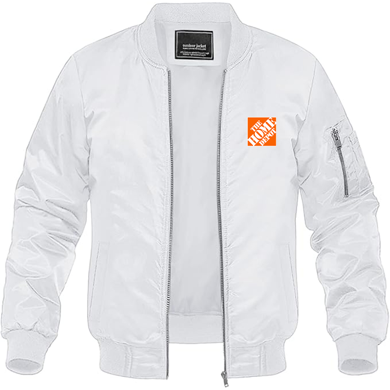 Men's The Home Depot Lightweight Bomber Jacket - White