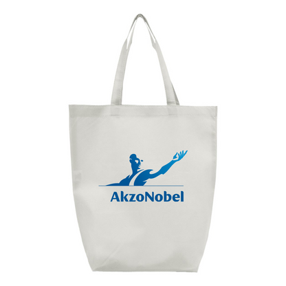 AkzoNobel Logo Q-Tees Non-Woven Gusset Bottom Tote