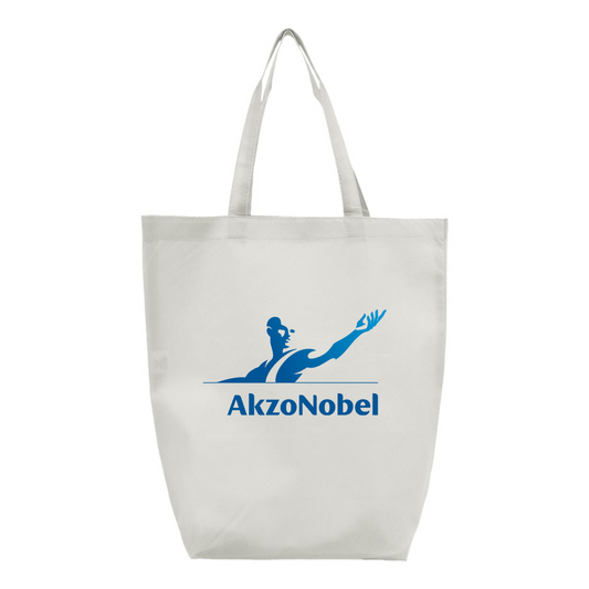 AkzoNobel Logo Q-Tees Non-Woven Gusset Bottom Tote