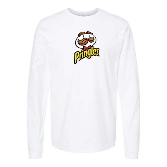 Youth Pringles Logo Cotton Long Sleeve T-Shirt