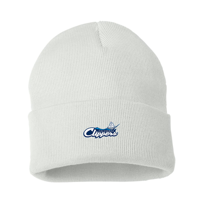 Columbus Clippers Logo Beanie Hat