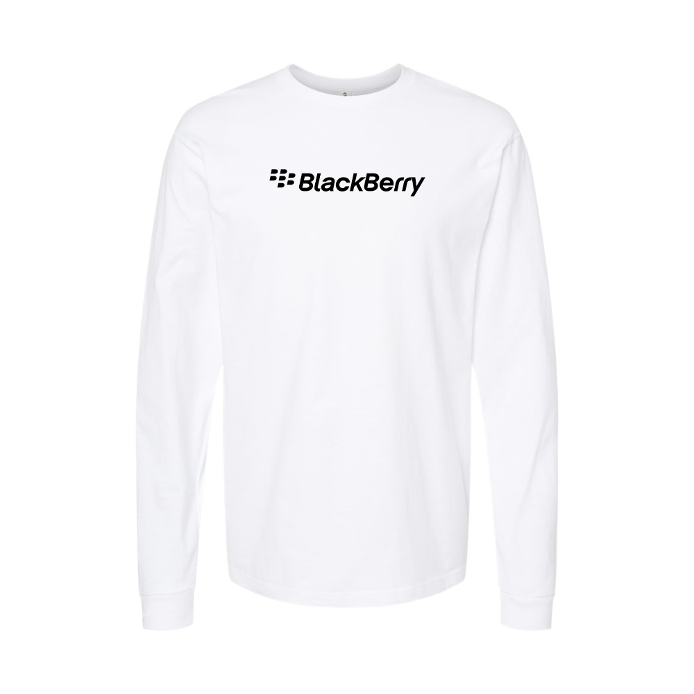 Men's Blackberry Logo Long Sleeve T-Shirt