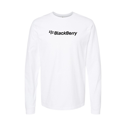 Men's Blackberry Logo Long Sleeve T-Shirt
