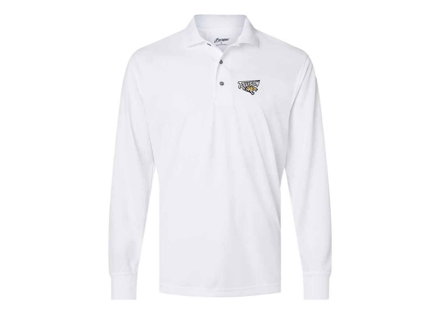 Men's Towson Tigers Paragon Prescott Long Sleeve Polo