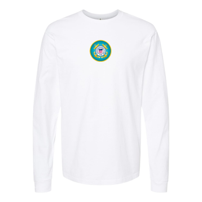 Youth  Coast Guard Logo Cotton Long Sleeve T-Shirt