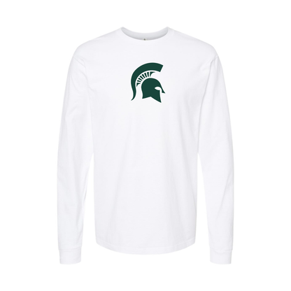 Men's Michigan State Spartans Logo Long Sleeve T-Shirt