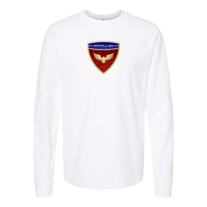 Men's Appollen Logo Cotton Long Sleeve T-Shirt