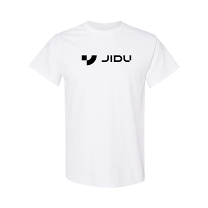 Men's Jidu Logo Cotton T-Shirt