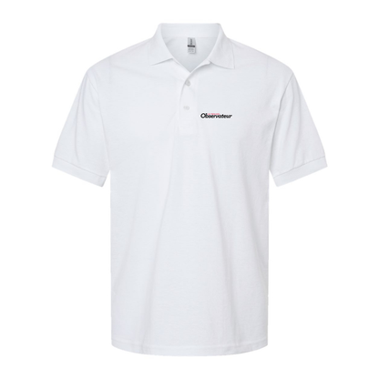 Men's Le Nouvel Observateur Logo Dry Blend Polo