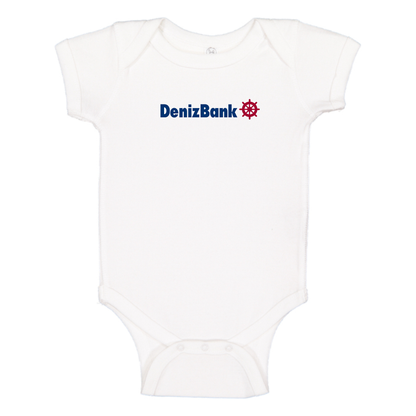 DenizBank Logo Baby Onesie Romper