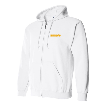 Men's Chainsaw Man Logo Zipper Hoodie
