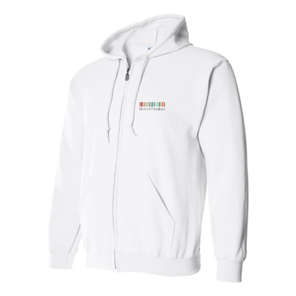 Men's Mini In The Box Logo Zipper Hoodie