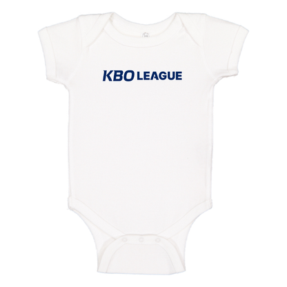 KBO League Logo Baby Onesie Romper