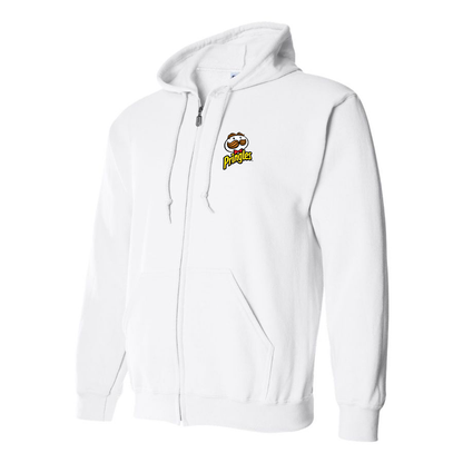 Men's Pringles Logo Zipper Hoodie