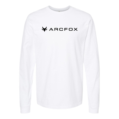 Men's Arcfox Logo Cotton Long Sleeve T-Shirt