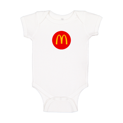 McDonalds  Logo Baby Romper Onesie