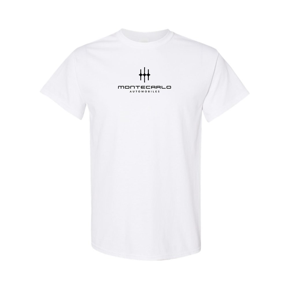 Men's Monte Carlo Automobiles Logo Cotton T-Shirt