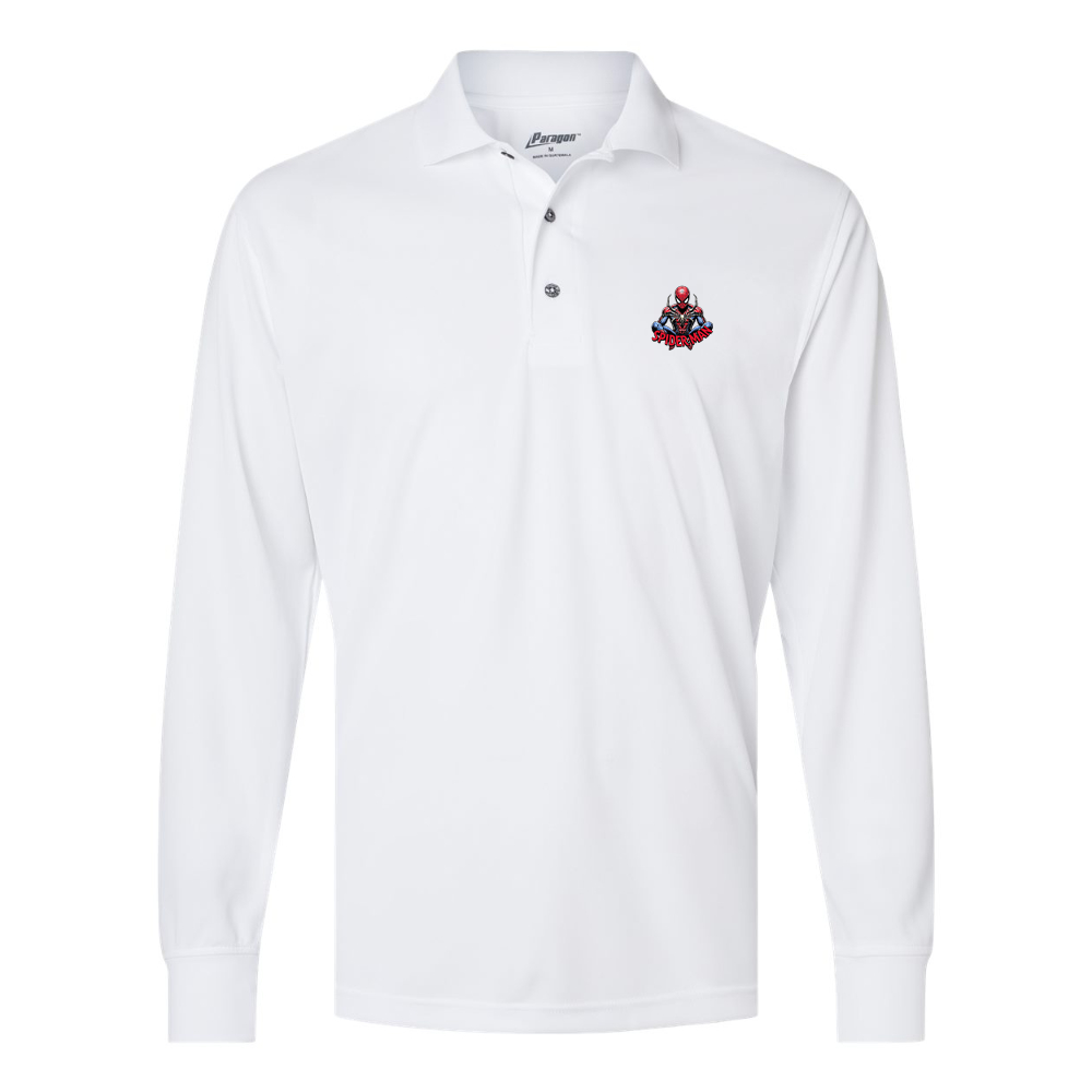 Men's Spider-Man 2025 Paragon Prescott Long Sleeve Polo