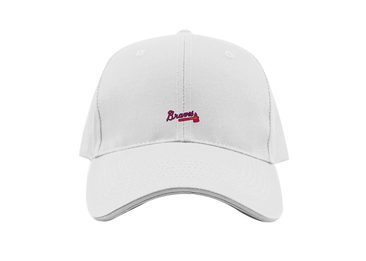 Atlanta Braves Logo Dad Baseball Cap Hat