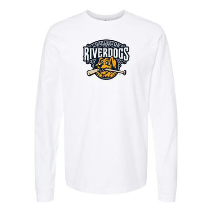 Men's Charleston RiverDogs Logo Cotton Long Sleeve T-Shirt