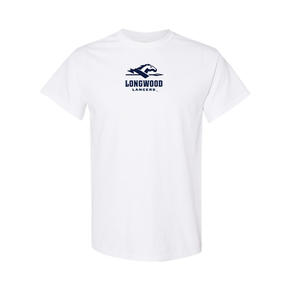 Men's Longwood Lancers Logo Cotton T-Shirt