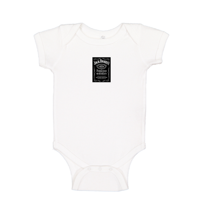 Jack Daniels Logo Baby Romper Onesie