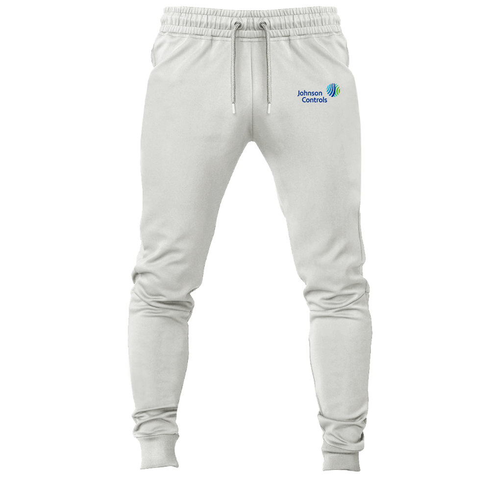 Men's Johnson-Controls Logo Joggers Sweatpants