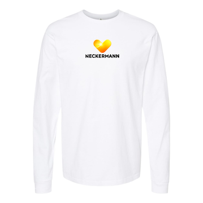 Men's  Neckermann Logo  Cotton Long Sleeve T-Shirt