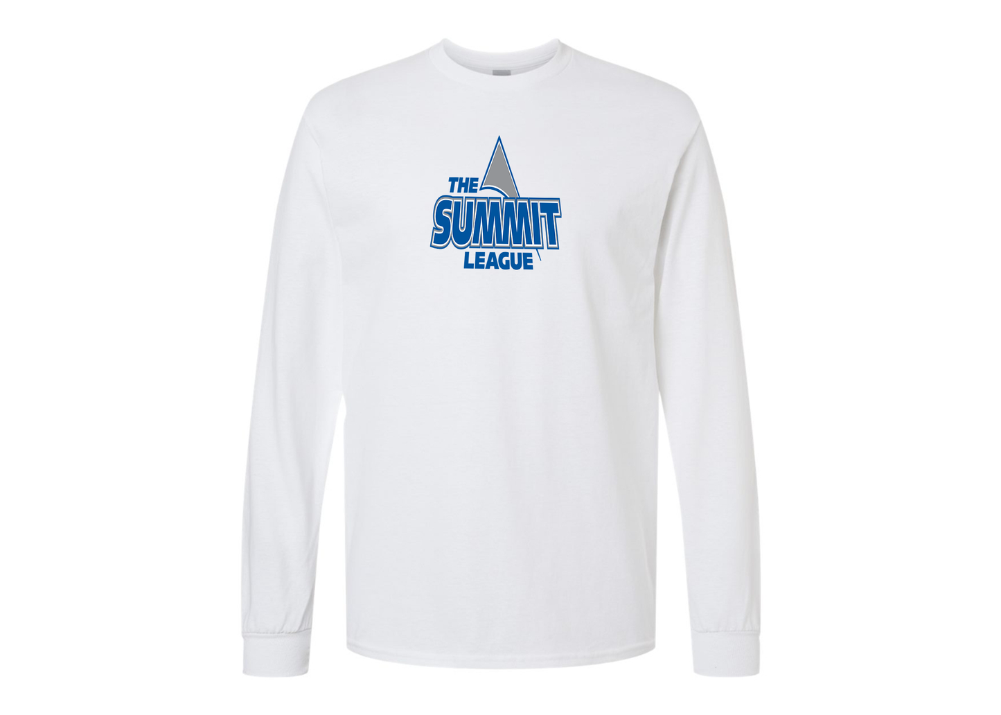 Men's The Summit League Gildan Heavy Cotton Long Sleeve T-Shirt