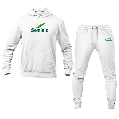 Men's Seminis Logo  Hoodie Joggers Set