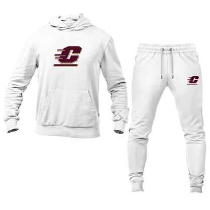 Men's  Central Michigan Chippewas  Hoodie Joggers Set