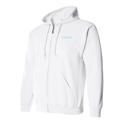 Men's Graphic Nature Logo Zipper Hoodie