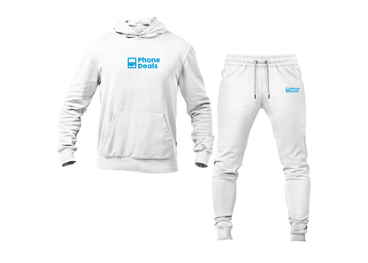 Men's MrPhoneDeals Logo Hoodie Joggers Set