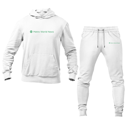 Men's Metro International Logo Hoodie Joggers Set
